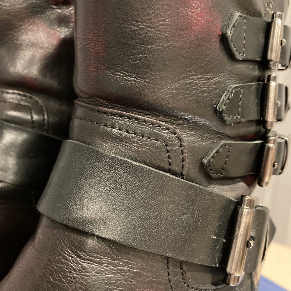 Napoleoni Moto Chunky Boots size 38 - Picture 12 of 13